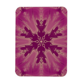 Íman Formas Exóticas De Flores Roxas Gordas