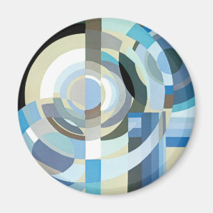 Íman Formas geométricas do jazz de Pochoir do art deco