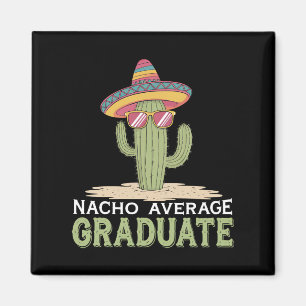 Íman Formatura Cacto de Graduado Nacho Médio Mexicano