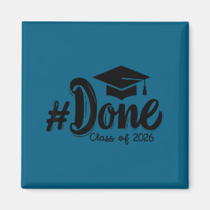 Íman Formatura da turma de 2026 graduado engraçado Form
