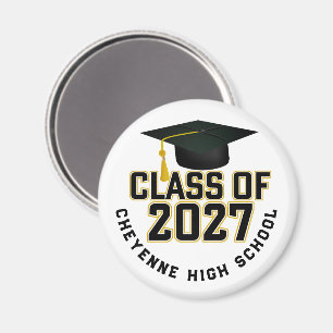Íman Formatura da turma de 2027 de Letterman