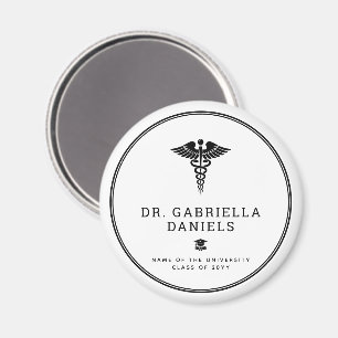 Íman Formatura Personalizada de Médico de Escola de Med