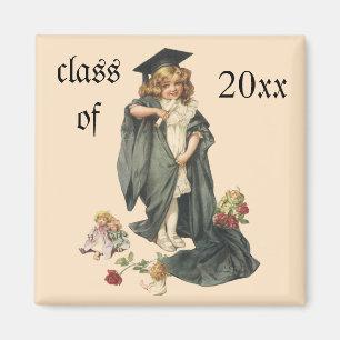 Íman Formatura Vintage, Parabéns Graduados!
