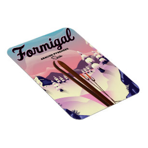 Íman Formigal Aragon Espanha de esqui.