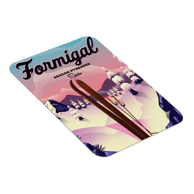 Íman Formigal Aragon Espanha de esqui. (Lado Direito)