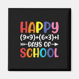 Íman Fórmula 100 Dias De Diversão Escolar Matemática Pr