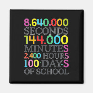 Íman Fórmula Matemática 100 Dias De Escola Professor De