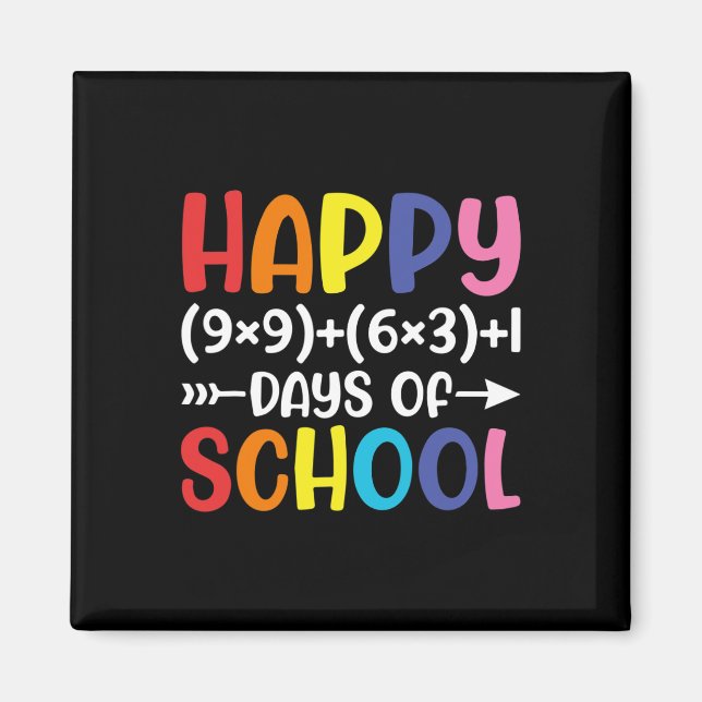 Íman Fórmula Matemática 100 Dias De Professora De Matem (Frente)