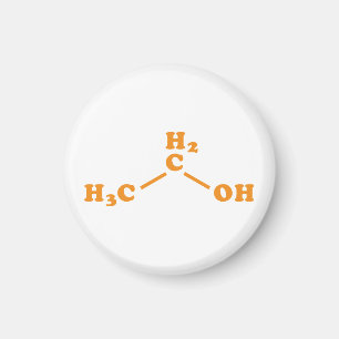Íman Fórmula Química Molecular De Etanol E Álcool