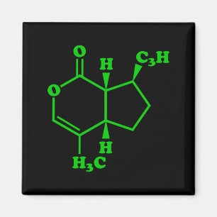 Íman Fórmula Química Molecular de Nepetalactona de Ca