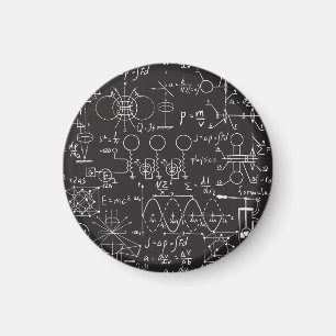 Íman Fórmulas Científicas: Padrão de Cálculos do Quadro