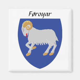 Íman Føroyar - brasão de Faroe Island