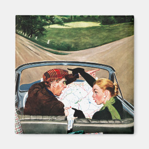 Íman Forquilha na estrada