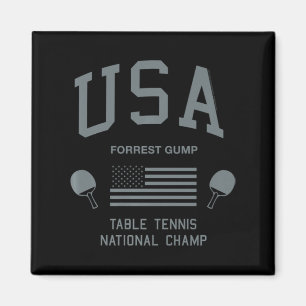 Íman Forrest Gump USA Mesa National Tênis