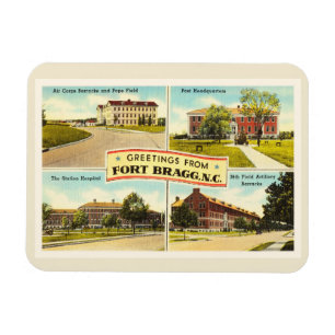 Íman Fort Bragg # lembrança do vintage de 2 North