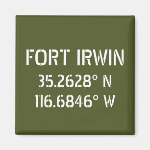 Íman Fort Irwin Latitude Longitude