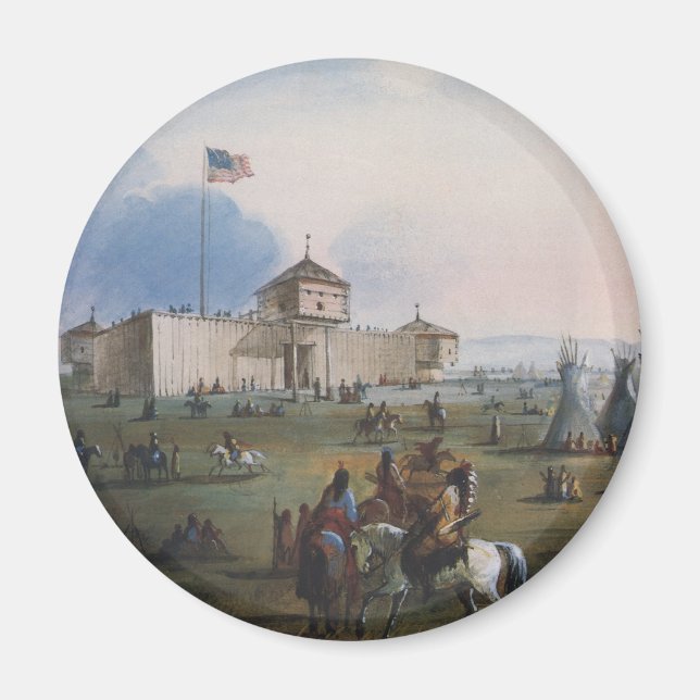 Íman Fort Laramie, Sublette Fort, Fort William, Miller (Frente)
