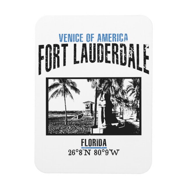 Íman Fort Lauderdale (Vertical)