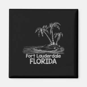 Íman Fort Lauderdale Family Vacation Cruise Shirt Flori