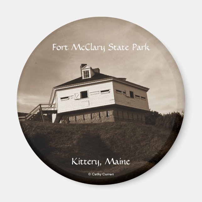 Íman Fort McClary State Park Magnet (Frente)