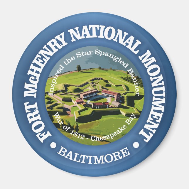 Íman Fort McHenry (NM) (Frente)