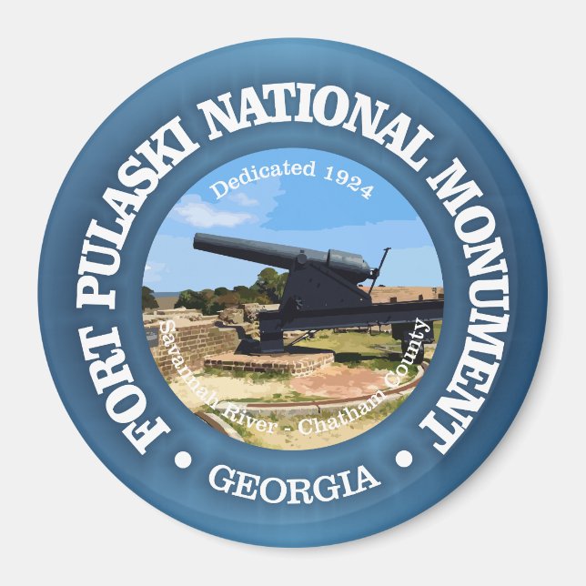 Íman Fort Pulaski (NM) (Frente)