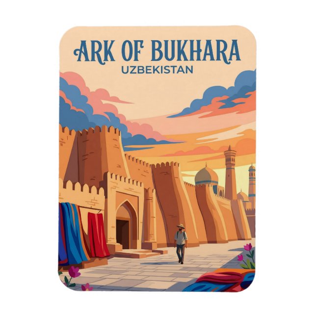 Íman Fortaleza Ark de Bukhara Uzbequistão (Vertical)