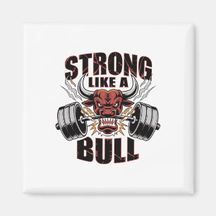 Íman Forte Como Um Bodybuilding Touro Poderoso 5