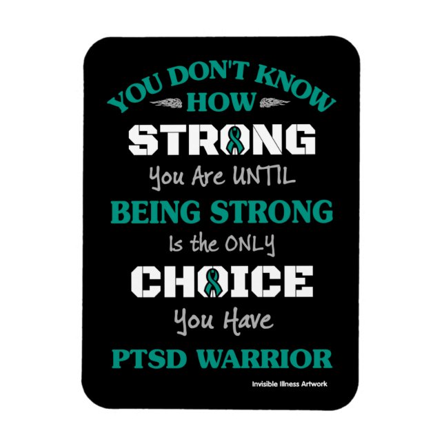 Íman Forte/Escolha 2...PTSD Magnet (Vertical)