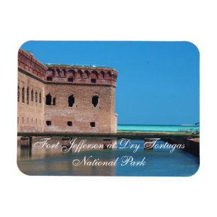 Íman Forte Jefferson no parque nacional seco de