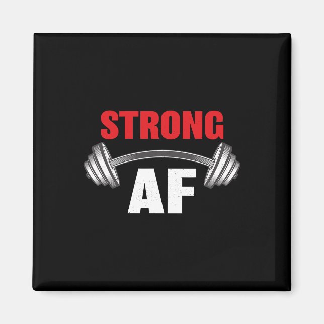 Íman Forte Malhação E Workout Engraçado Do Af (Frente)