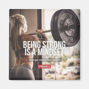 Íman Forte Mindset - Inspiração Malhação feminina