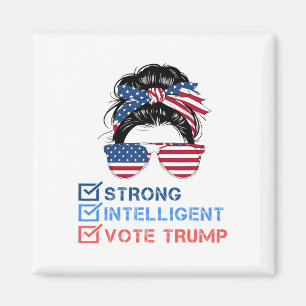 Íman Fortes Mulheres Inteligentes Para Trump Girl Mega