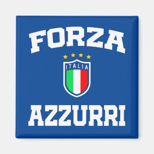 Íman Forza Azzurri Italia Jersey 2021 Futebol Funs