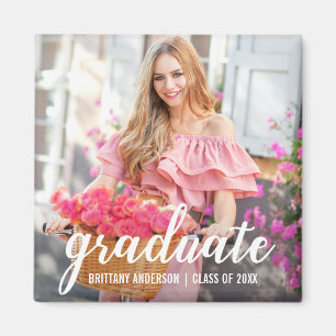 Íman Foto bonito moderna do anúncio da graduação