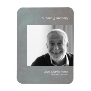 Íman Foto Caro, Lembre-se do efeito metálico da Cinza f