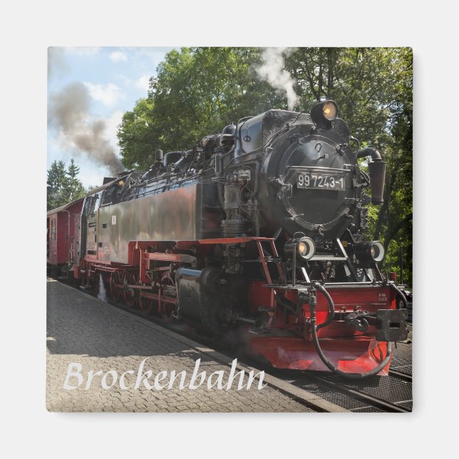 Íman Foto da estação Brockenbahn Brocken (Frente)
