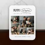 Íman Foto da família de Dias de as mães personalizados<br><div class="desc">Faça a mãe sorrir todos os dias com um ímã fotográfico feito apenas para ela Este adorável ímã fotográfico Dia de as mães não é apenas fofo - é um lembrete diário do seu amor. Personalize-o com uma fotografia do seu momento familiar favorito, e veja as Mães se acenderem o...</div>