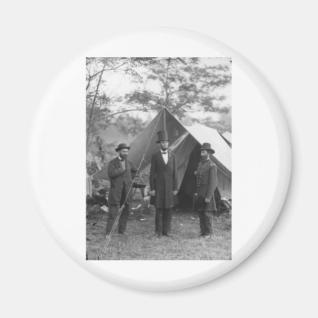 Íman Foto da Guerra Civil Circa 1862 (Frente)