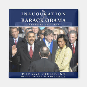 Íman Foto da inauguração de Obama