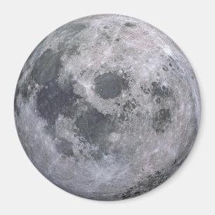 Íman Foto da Lua cinza