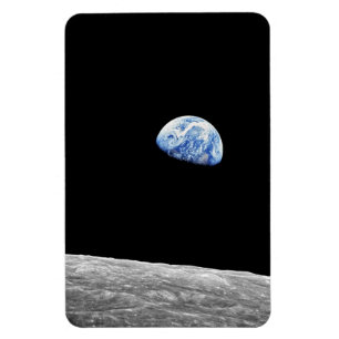 Íman Foto da NASA Apollo 8 Earthrise Lua em Órbita Luna