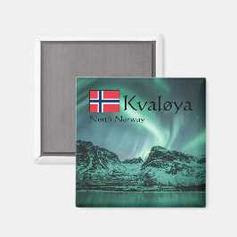 Íman Foto da natureza da luz do norte