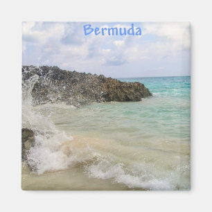 Íman Foto da onda das Bermudas por Celeste Sheffey