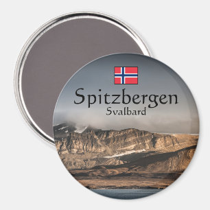 Íman Foto da Paisagem de Svalbard