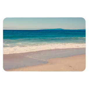 Íman Foto da Praia Oceano Azul Cênico