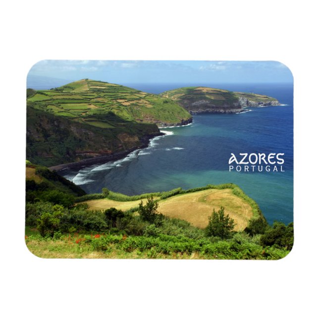 Íman Foto das ilhas Açores, Portugal (Horizontal)