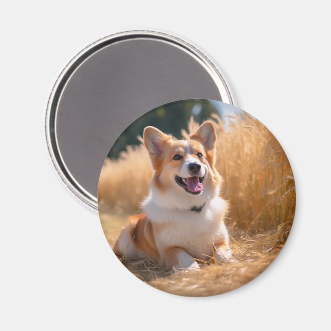 Íman Foto de Animal Personalizada (Front/Back)