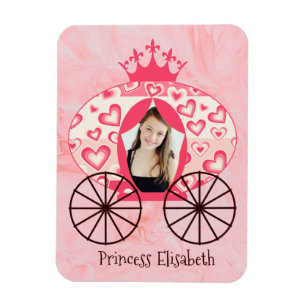 Íman Foto de aniversário da Carruagem Marble, Princesa 