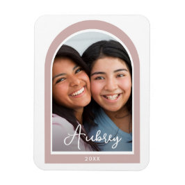 Íman Foto de Arch de Quadro Moderno com Bonito Script R